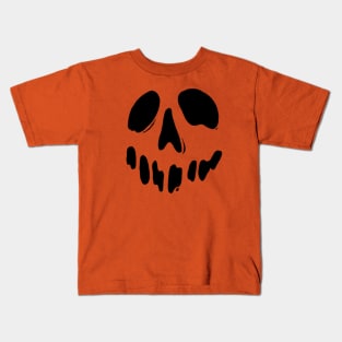 Pumpkin Face Kids T-Shirt